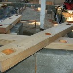 sill plate resting on crawlspace foundation