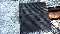 ridge vent with sheathing slot
